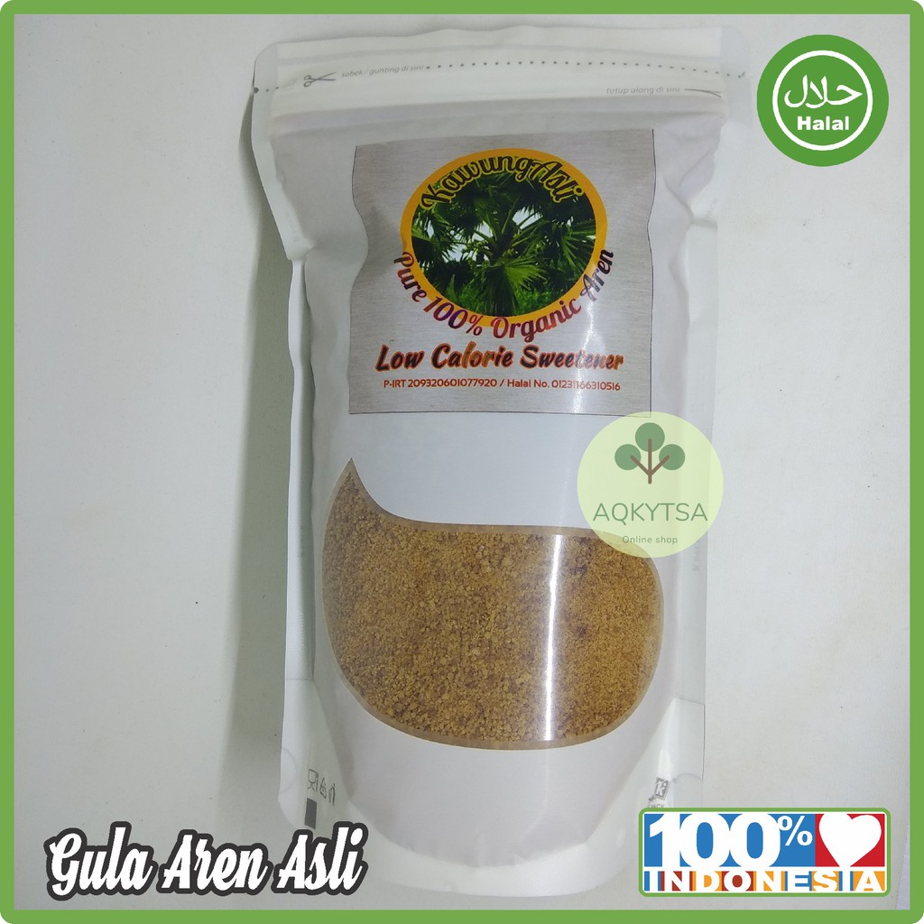 

Gula Aren Asli, Gula Merah Bubuk Kawung Asli cocok untuk Diabetes dan Diet Sehat 1Kg