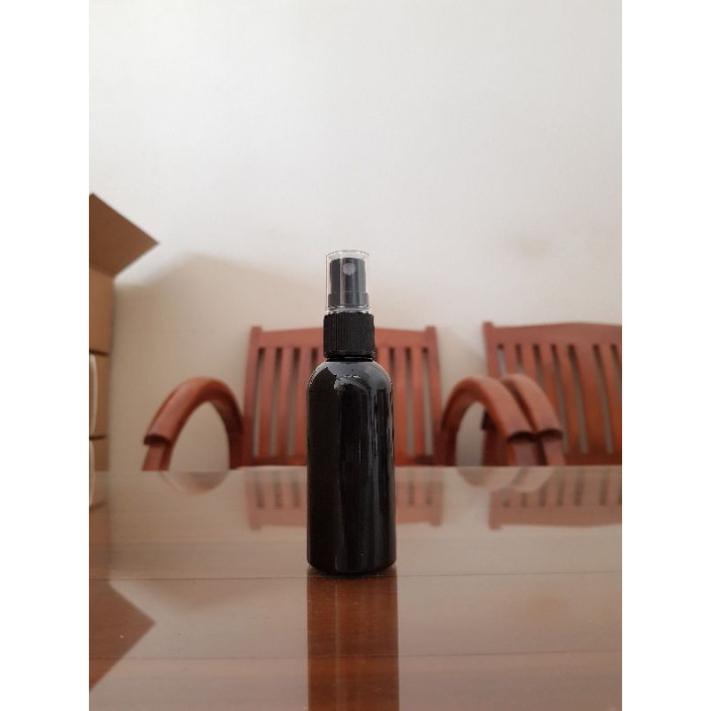 BOTOL SPRAY 60 ML HITAM / SPRAY HITAM