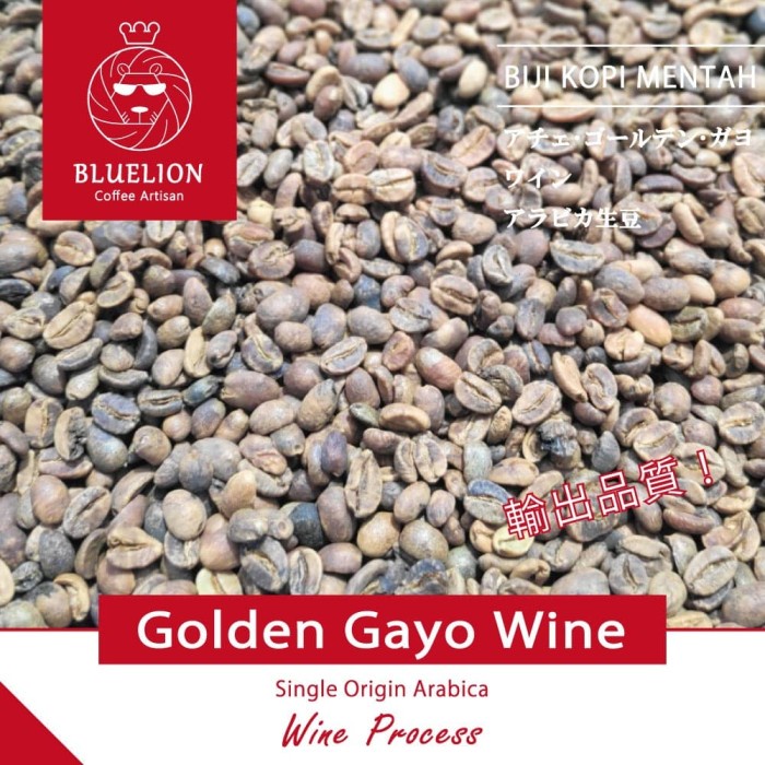 

⭐BISA COD⭐ Green Bean 1KG - Aceh Golden Gayo Wine (Arabica) - biji kopi mentah