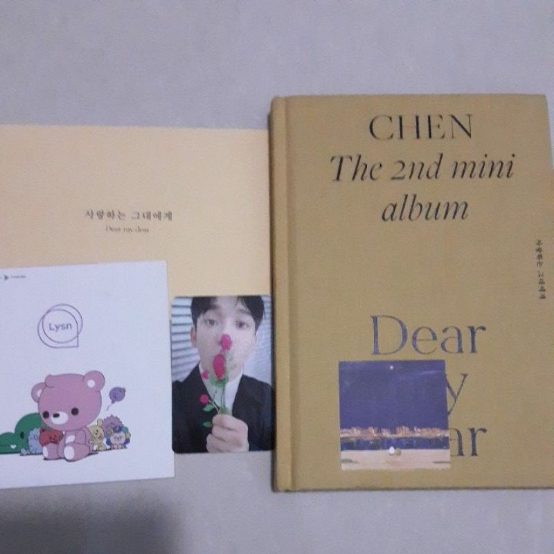 Unsealed CHEN 2nd Mini Album Dear My Dear