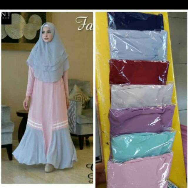 Gamis syari/gamis ceruty