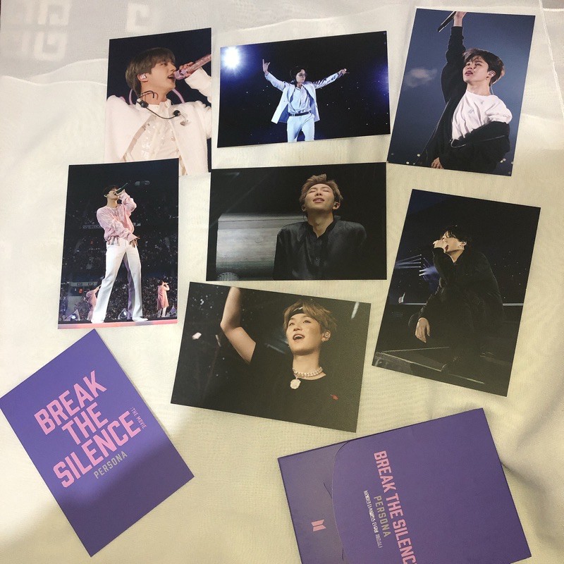 BTS BREAK THE SILENCE POSTCARD