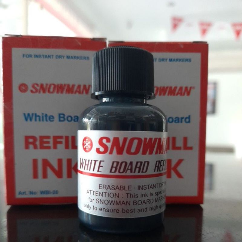 

tinta spidol snowman white board