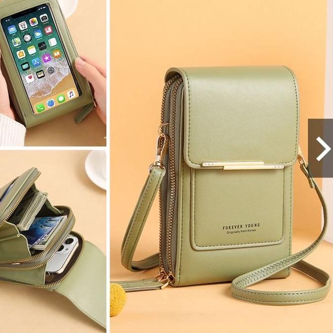 Trend - tas hp 2022 / asesoris tas wanita / tas hp import batam ori / tas selempang hp import /  DOM