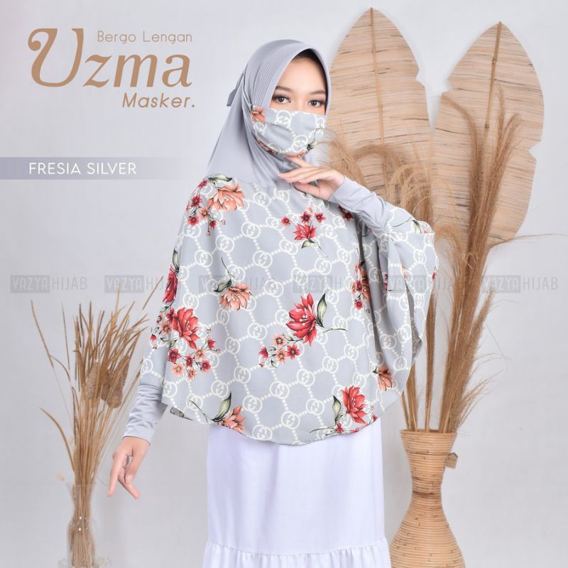 Bergo Lengan Uzma Masker