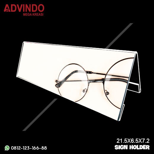 

Buruan Sign Holder / Name Desk / Name Desk 21.5 X 7.2 Trendi