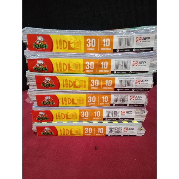 

Buku tulis DODO 30 lembar