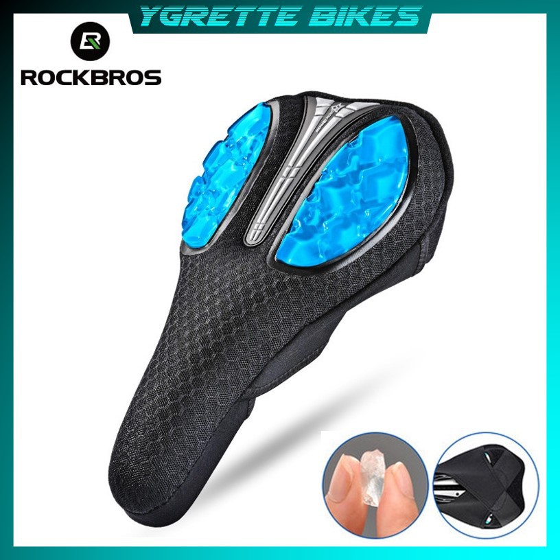 Rockbros Cover Jok Sadel Sepeda Liquid Silicone Gel - LF1034 - Blue