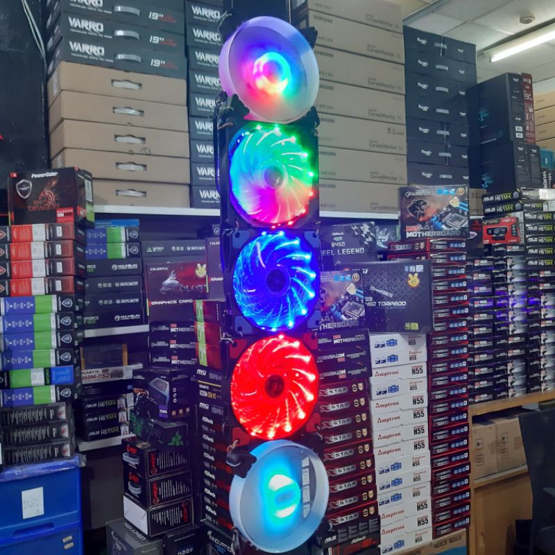 Fan RGB 12 cm