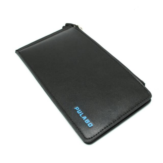 Dompet Kulit Pria Resleting Ganda