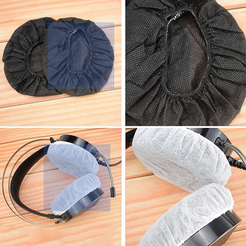 Cre Bantal Earmuff Universal Tahan Lama 100pcs Untuk Ruang Komputer Sekolah Bar Internet