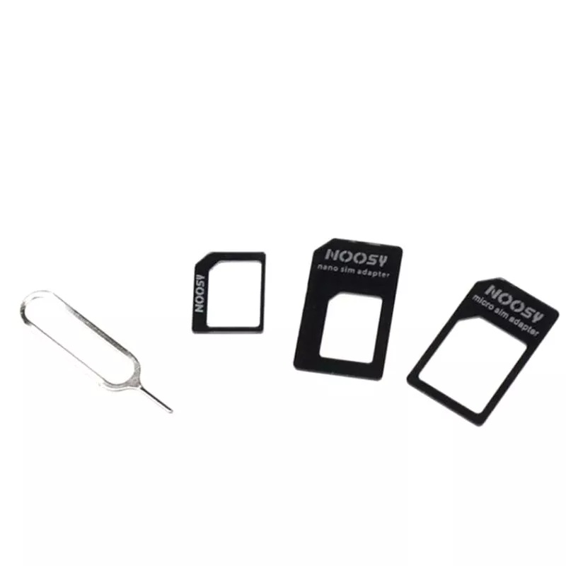Sim Card Adapter Set  / Adapter Kartu sim Nano / Nano Sim Adapter Paket Noosy Sim Adapter -SC