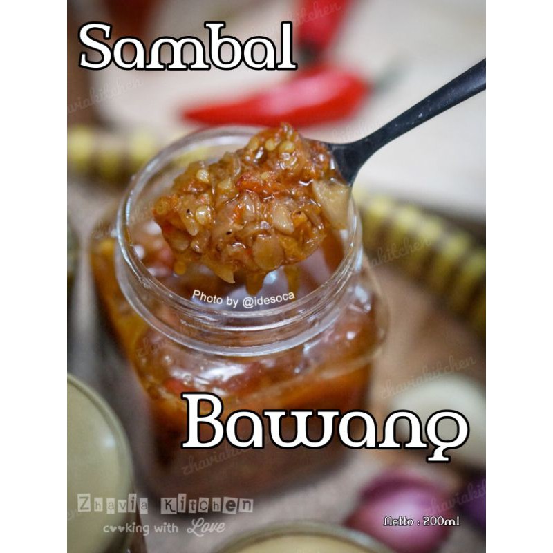 

SAMBEL / SAMBAL BAWANG 200ML