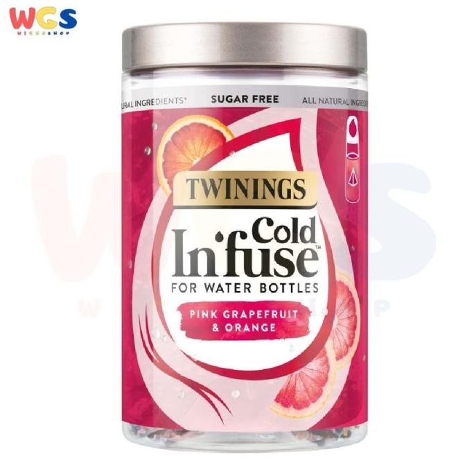 

[COD] Twinings Cold Infuse Pink Grapefruit Orange Sugar Free 12 Infusers 30g [COD]