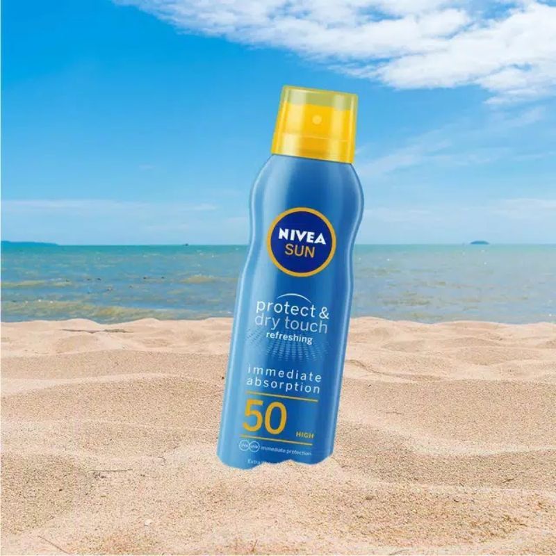 NIVEA sun spray protect &amp; refresh spf 50 200ml