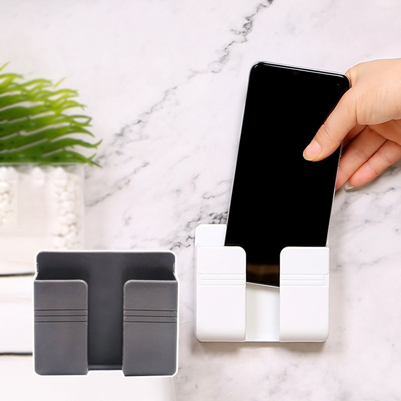 Stand Holder / Dudukan Ponsel / Charger Model Gantung Untuk Dinding / Rumah