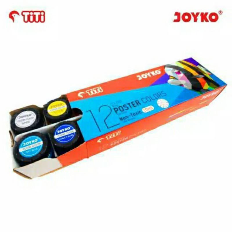 

POC-10ML-12C Cat Poster Joyko 12 Warna/Poster Color