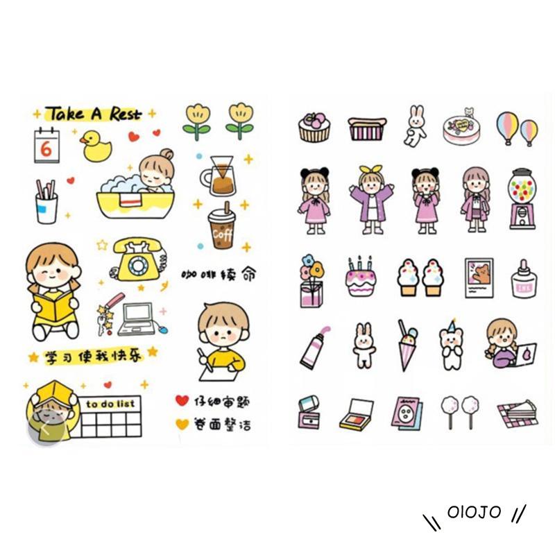 【COD】Tape Stiker Motif Emoji Untuk Dekorasi Handphone / Diary DIY