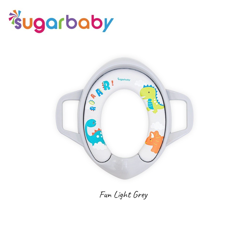 Sugar Baby Potty Seat with Handles / Ring kloset Dengan Pegangan / Potty Handle / Potty Gagang / Dudukan Toilet Anak Dengan Pegangan