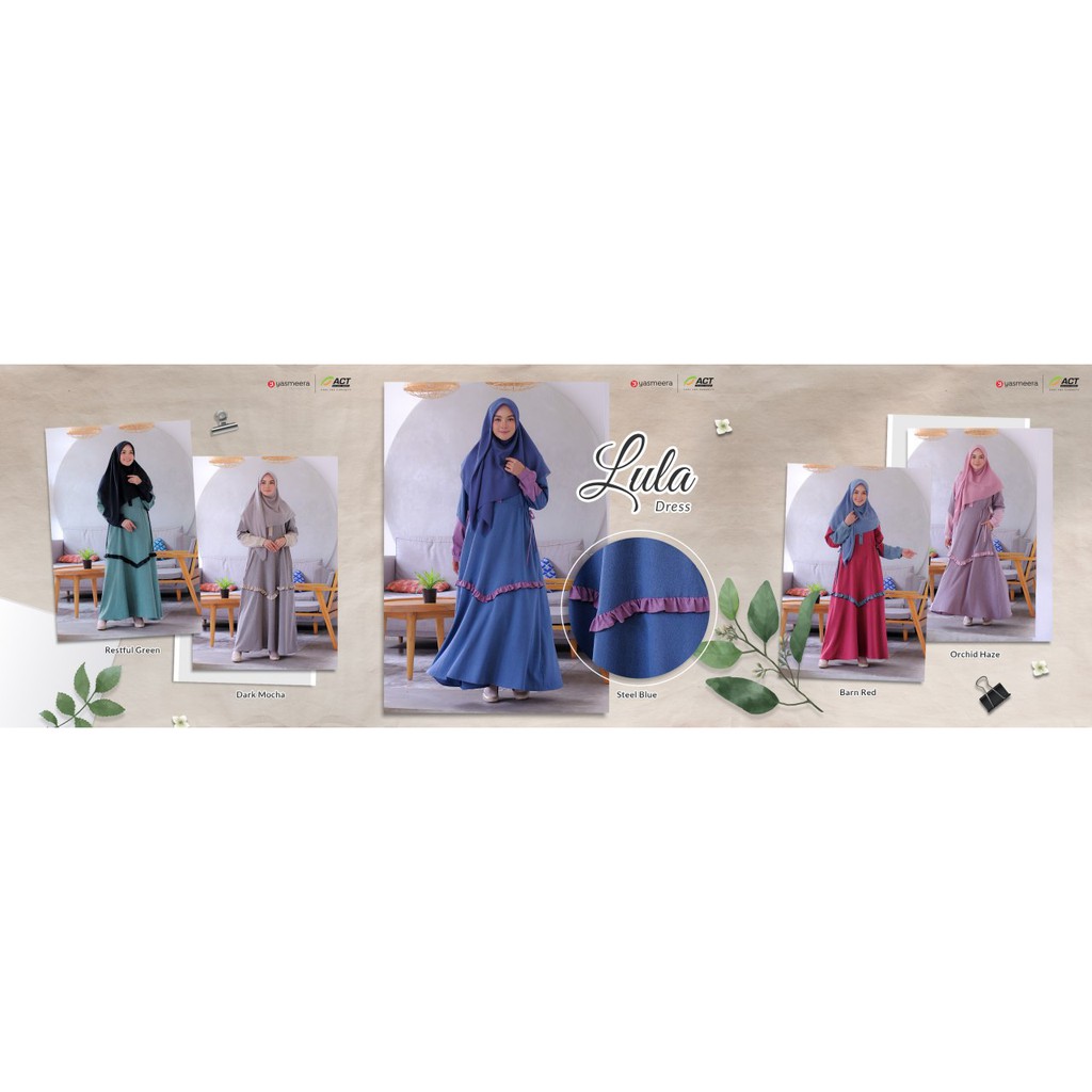 Gamis Katun - Lula Dress by Yasmeera