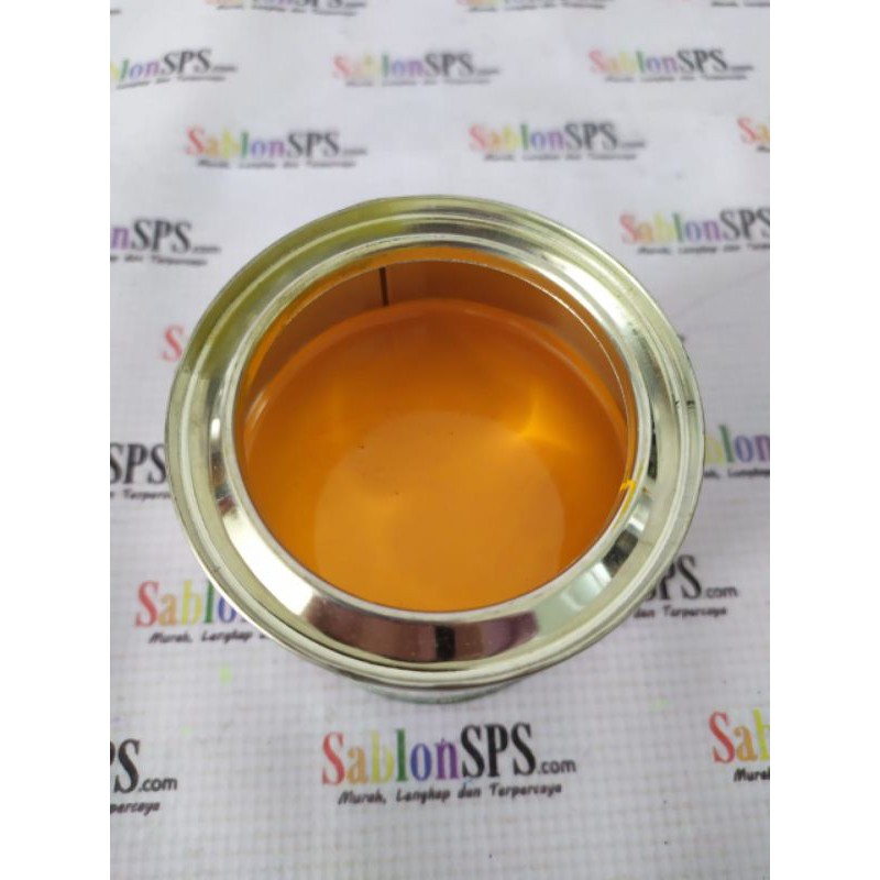 TINTA SABLON GELAS BESI /METAL 200GR GOLDEN YELLOW BASIS MINYAK SOLVENT