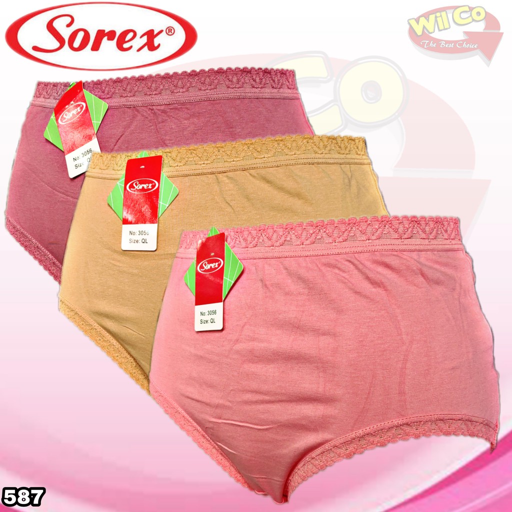 K587 - (Harga Per 1 Potong)CELANA DALAM WANITA JUMBO PAKAIAN DALAM PAKAIAN WANITA CD SOREX BIG SIZE M - 4XL