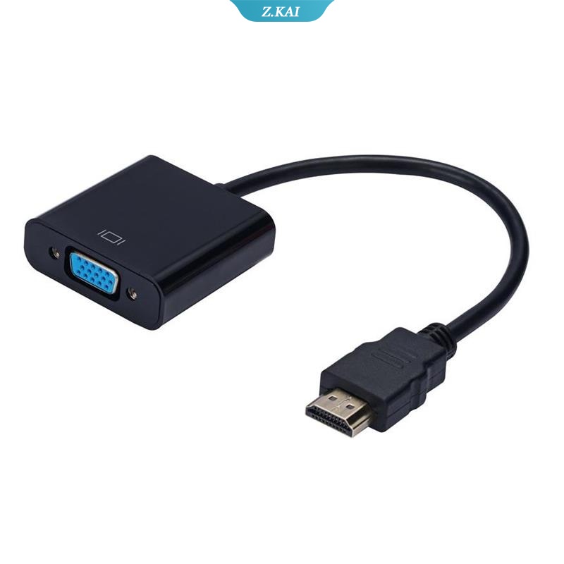 Adapter Konverter VGA HDMI Roreta HD 1080P Untuk PS4 PC Laptop TV Box