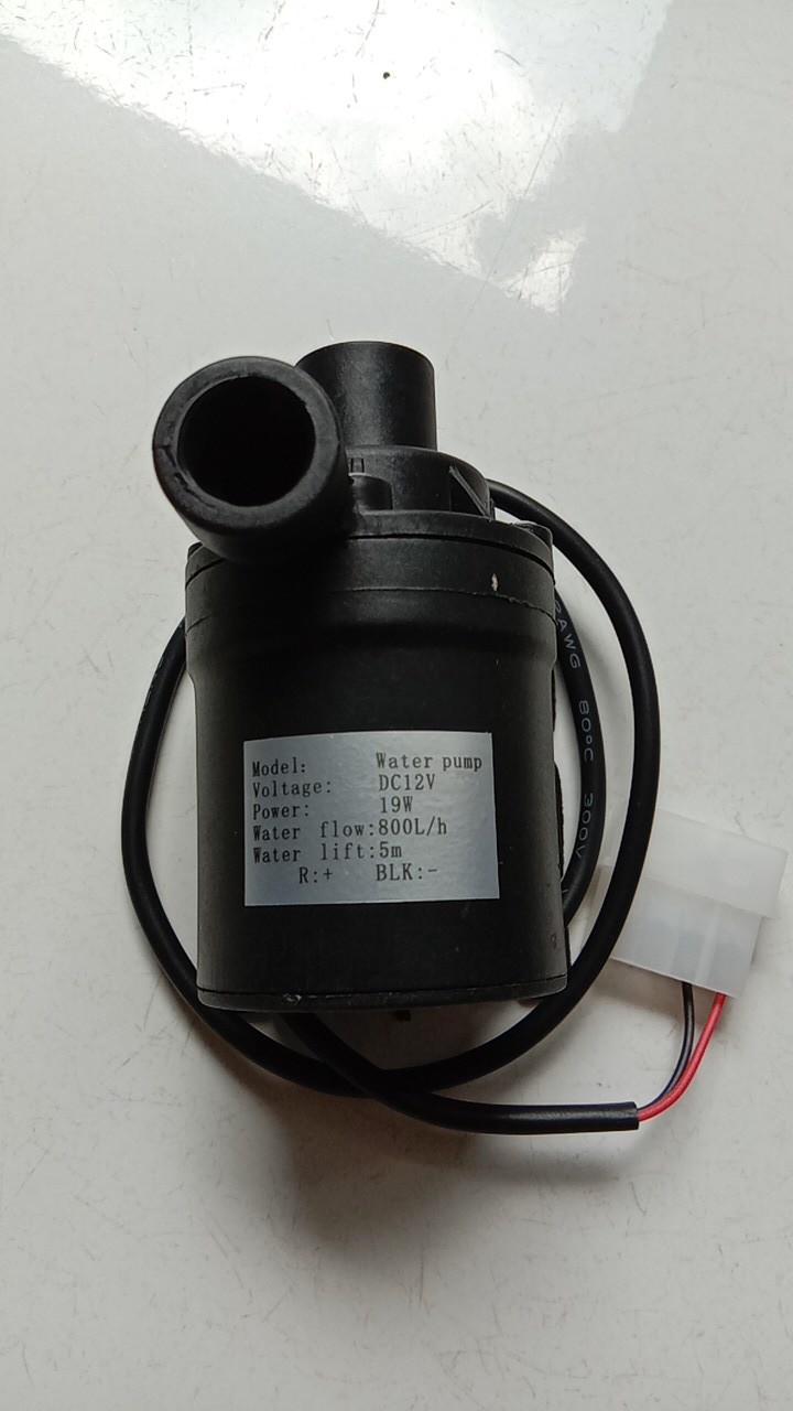 ☀ 800l / H 5m Dc 12v Pompa Sirkulasi Air Brushless Motor Tenaga Surya