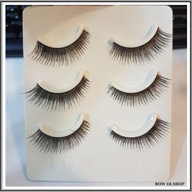 Ldianer Natural Fashion Eyelashes 3 Pairs 132