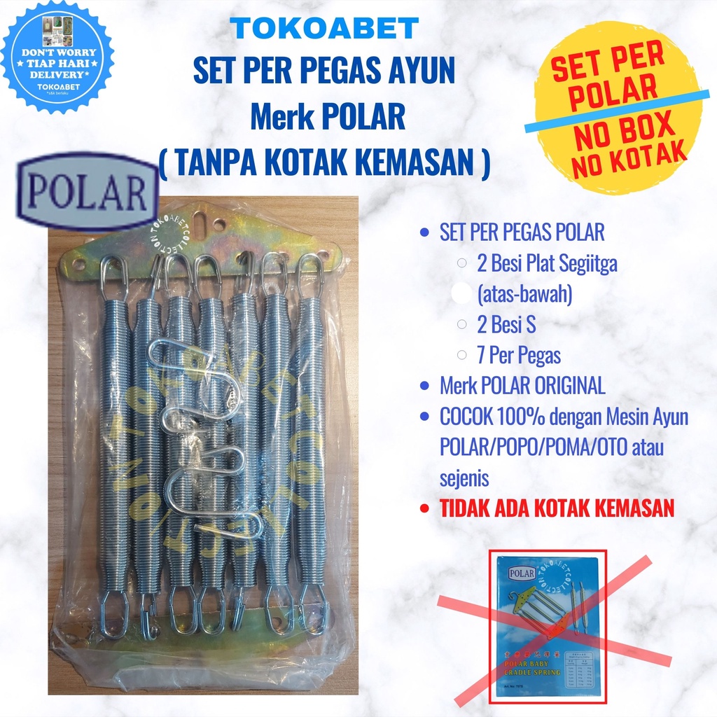 Per Ayunan Bayi Merk POLAR cocok Ayunan Manual maupun Mesin Ayun Otomatis Elektrik  #tokoabet