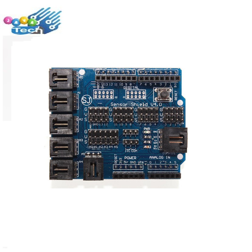 Arduino UNO R3 Sensor Shield V4 Digital Analog