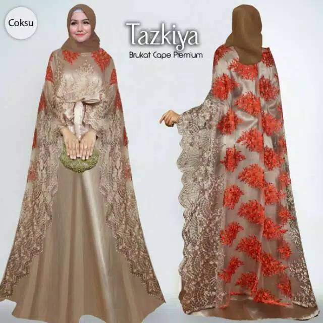 Tazkiya Brukat Cape Premium
