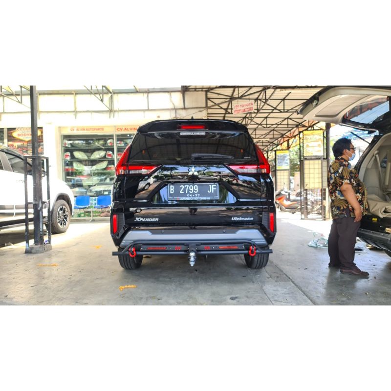 Towing Belakang Xpander 2022Up model Cobra Besi Bumper Belakang Xpander 2022Up Cobra Besi Sevencode