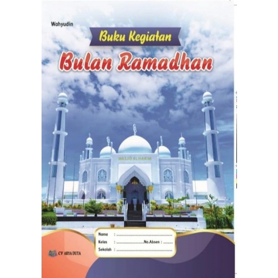 BUKU KEGIATAN AGENDA BULAN RAMADHAN SD SMP SMA-3