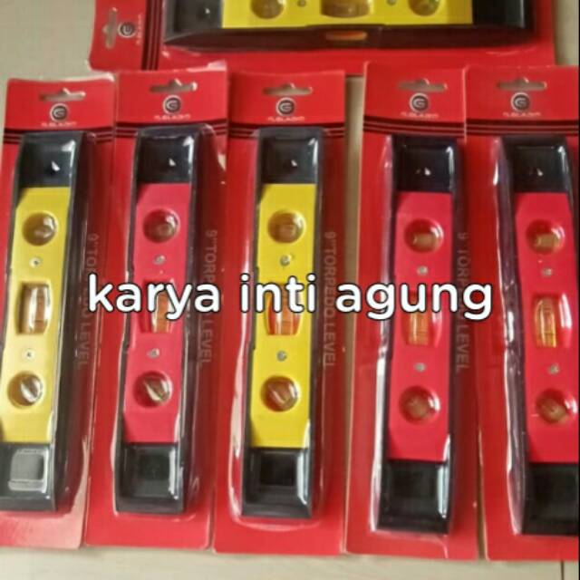 

Waterpass MAGNET TORPEDO original 9' /penggaris alat ukur air pass