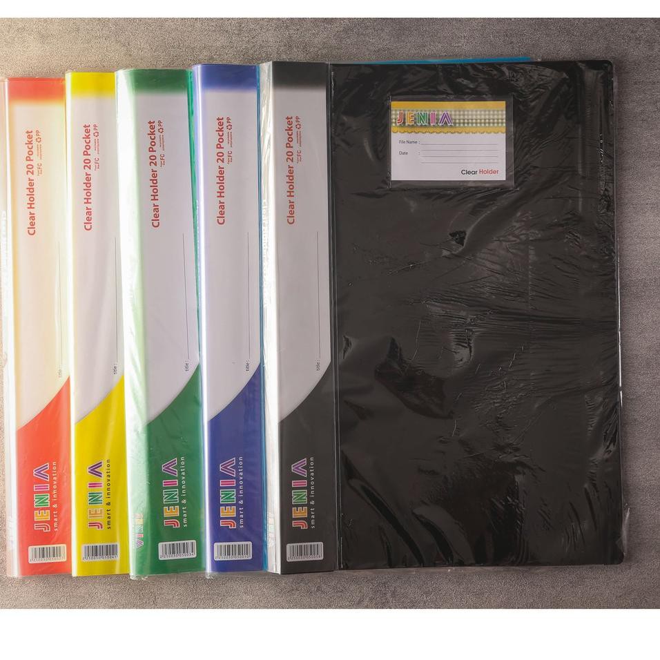 

Beesst Produck Clear Holder 20 Poket Polos Folio