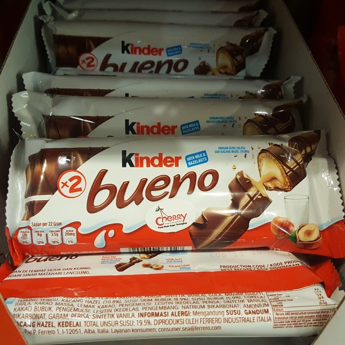 Вафли kinder bueno White 39г