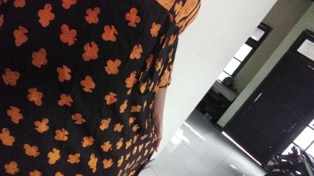 Bisa Cod Murah Gamis Karmila Rempel Daily Busui Wanita Dress Rayon Batik Premium