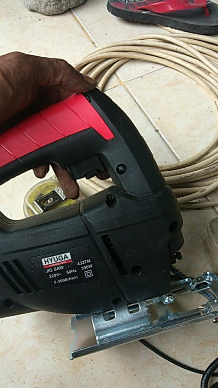 Promo Mesin Jigsaw Gergaji Kayu Triplek Besi Uchiha Type Heavy Duty Japan Bonus 5 Mata