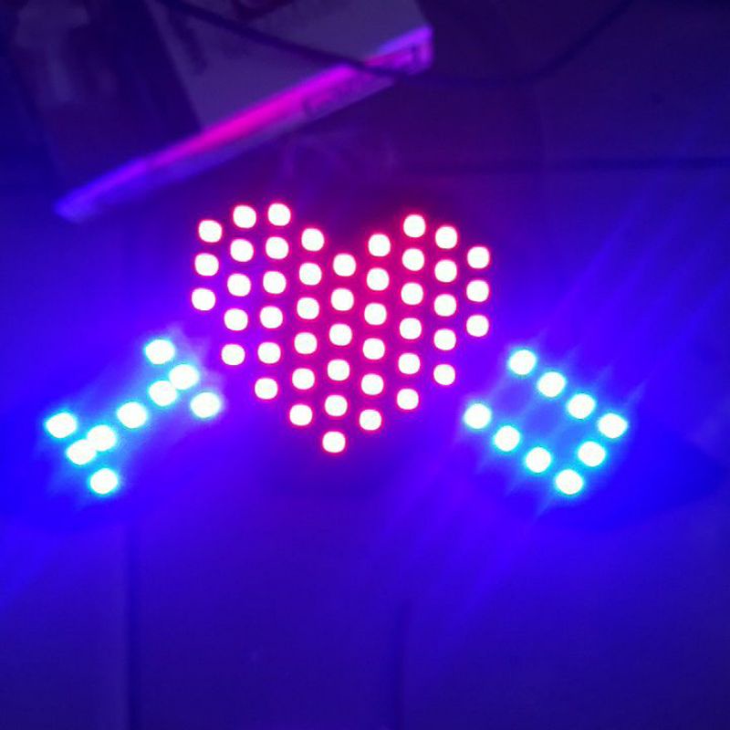 stoplamp running 8mode vario 125/150 led old merah biru