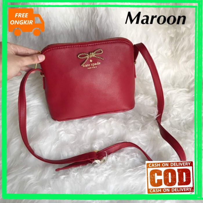 JUAL SALEEE . Tas Kate Spade Mandy Ribbon READY STOK