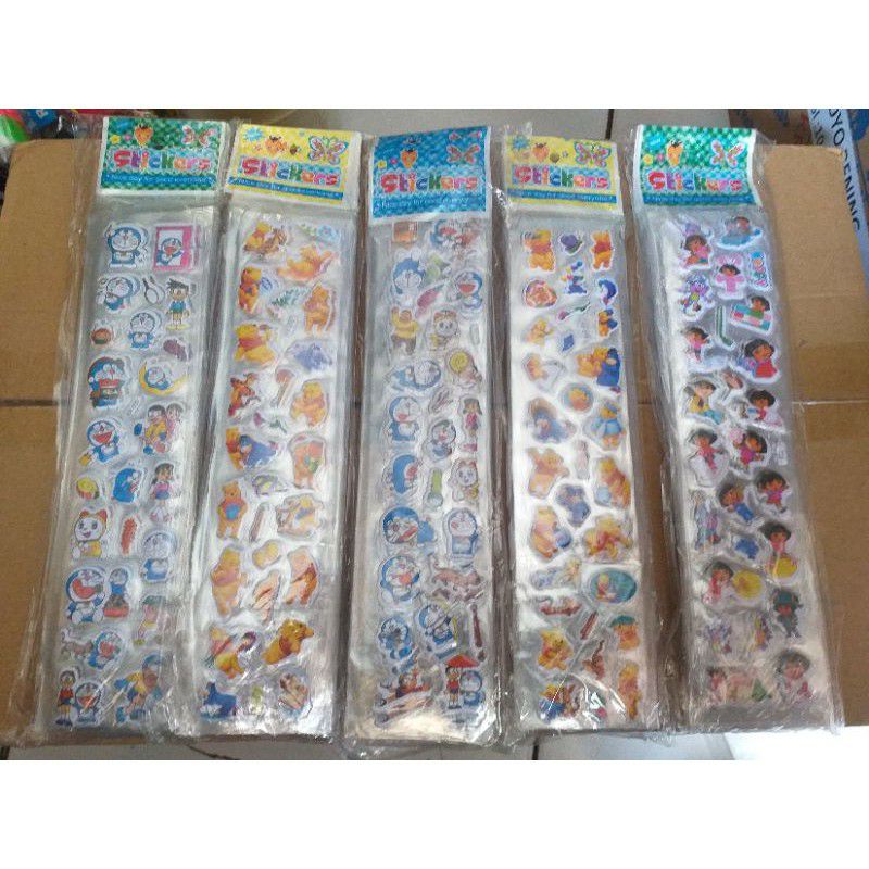 

MAINAN ANAK STIKER TIMBUL MOTIF KARTUN/STIKER TIMBUL MAINAN KARAKTER/STIKER TIMBUL MOTIF 3D