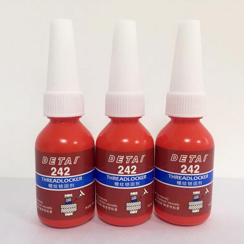 DETAI lem baut Cairan Liquid Threadlocker Blue Anaerobic Adhesive Sealant Super Glue lem baut