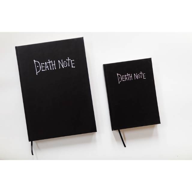 Death Note A5 A6 Hardcover Notebook Anime Deathnote Bukua Anime Notebook Custom Kado Anime Shopee Indonesia