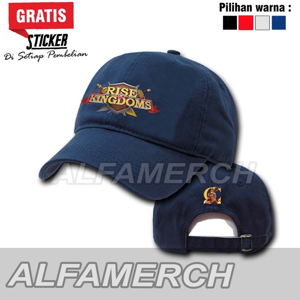Topi Baseball RISE OF KINGDOMS Keren Pria Dan Wanita Distro DIAMOND STORE