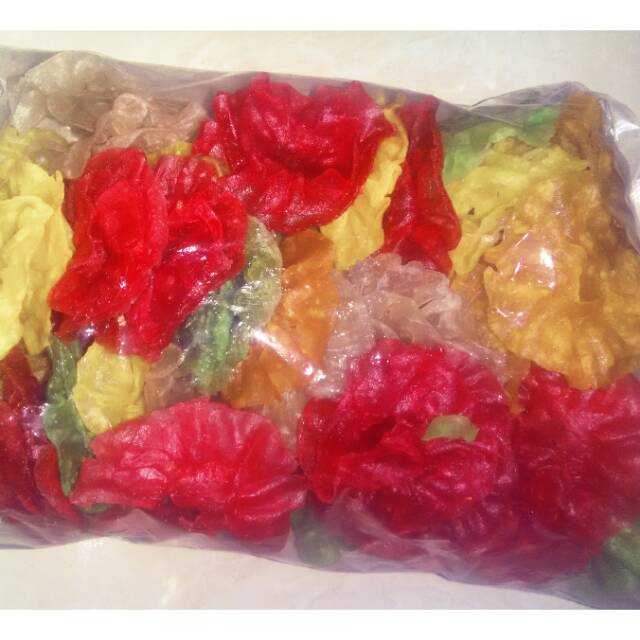 

Kerupuk jempol kembang rose 1 kilo