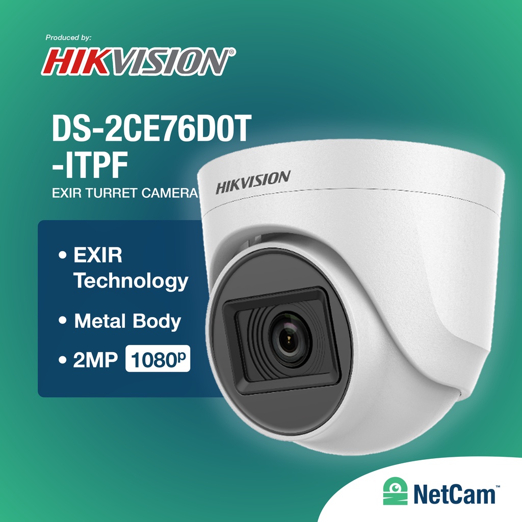 Jual KAMERA CCTV HIKVISION DS-2CE76D0T-ITPF KAMERA INDOOR HIKVISION 2MP ...