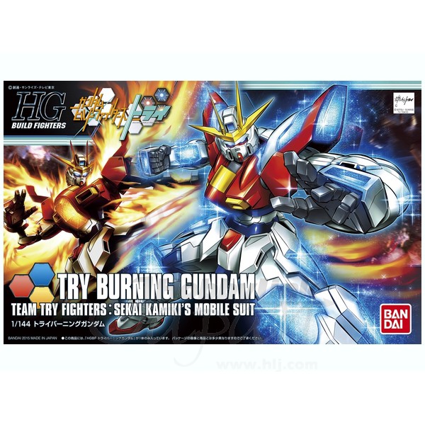 HG 1/144 HGBF Try Burning Gundam