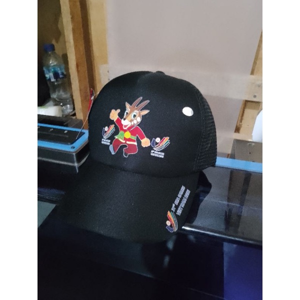 topi maskot sea games Indonesia