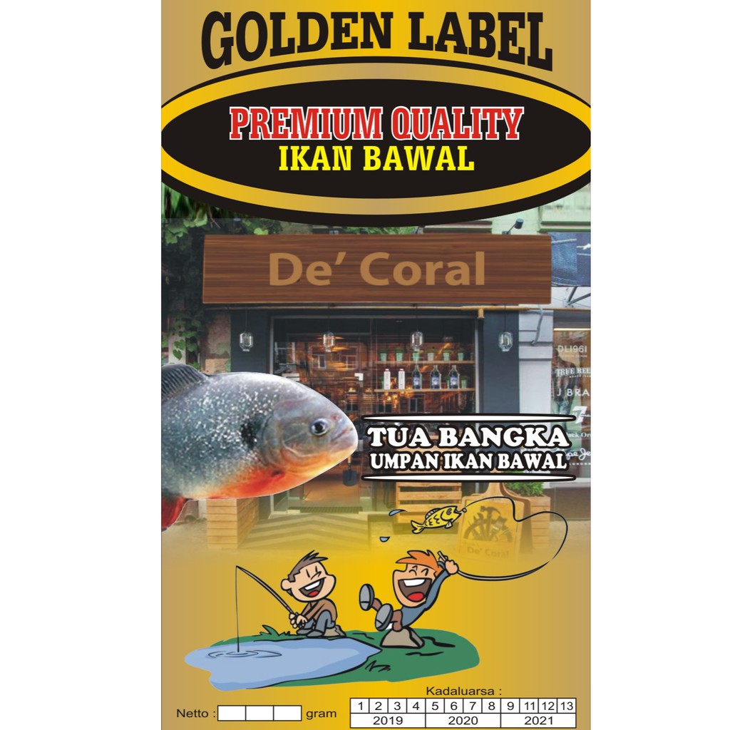 Umpan Pancing Bawal Tua Bangka Golden |Umpan Ikan Bawal |Umpan Mancing